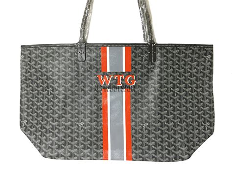 goyard monogram ideas|personalized goyard bag.